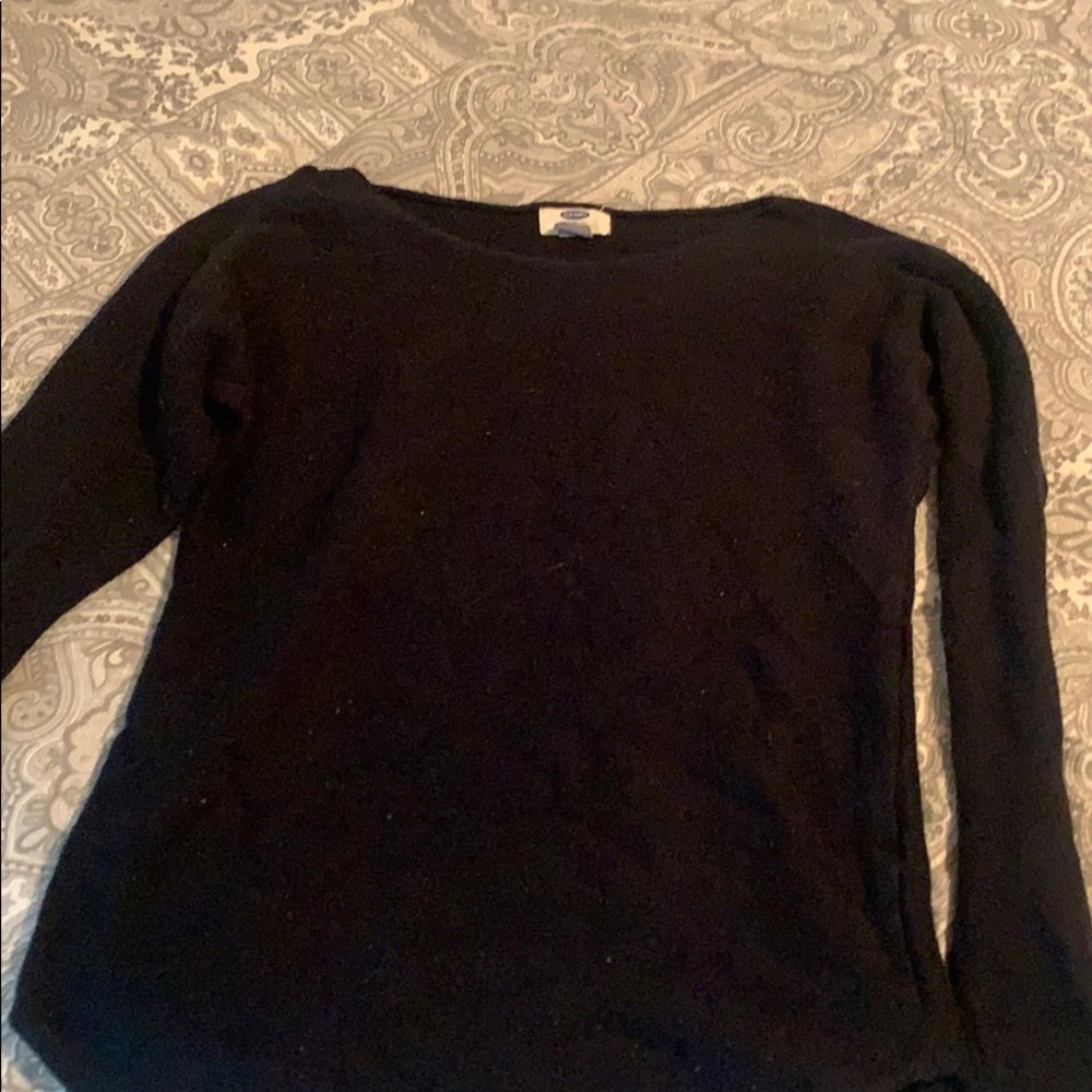 Black sweater